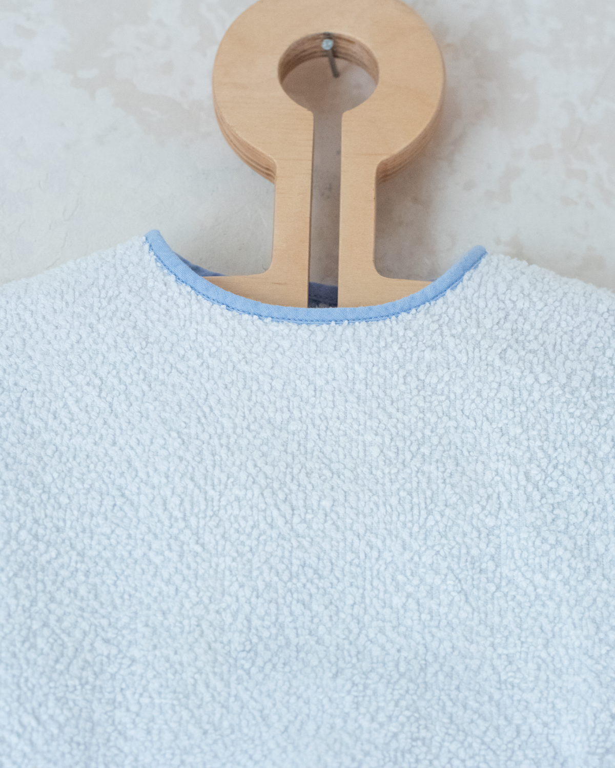 Long striped shirt combined with terry cloth | 3-6 months