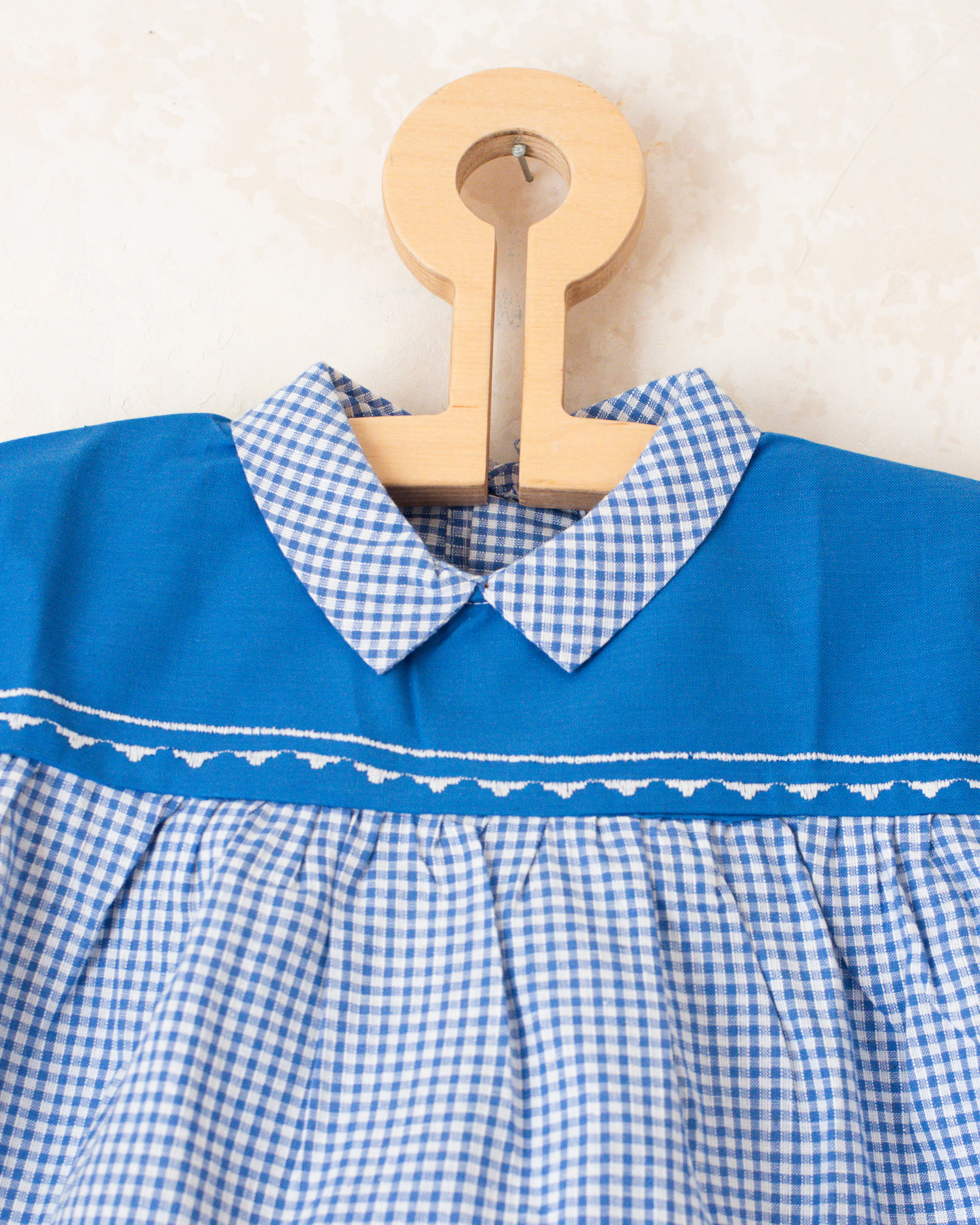 חולצה משובצת מהסבנטיז | 4-5 שנים