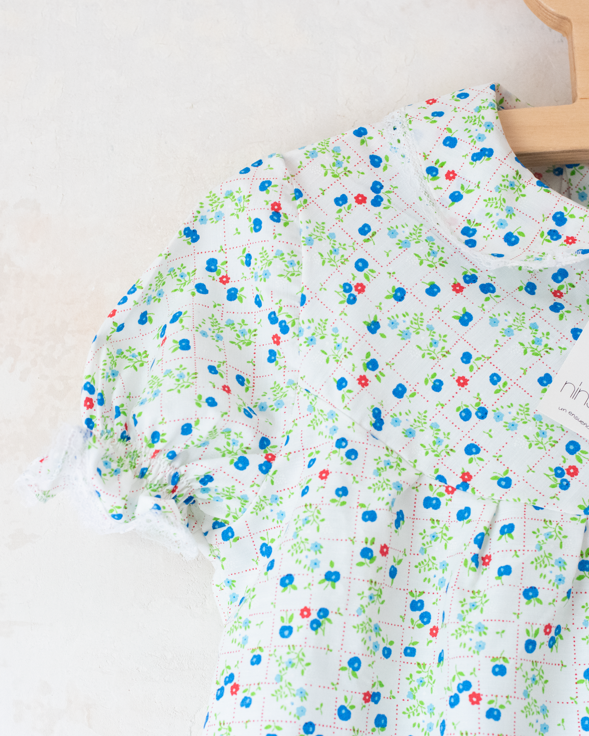 Floral Nightgown | Spanish Deadstock | 5-6 Years