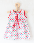 Checkered and floral dress | 6-9 months