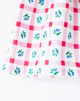 Checkered and floral dress | 6-9 months