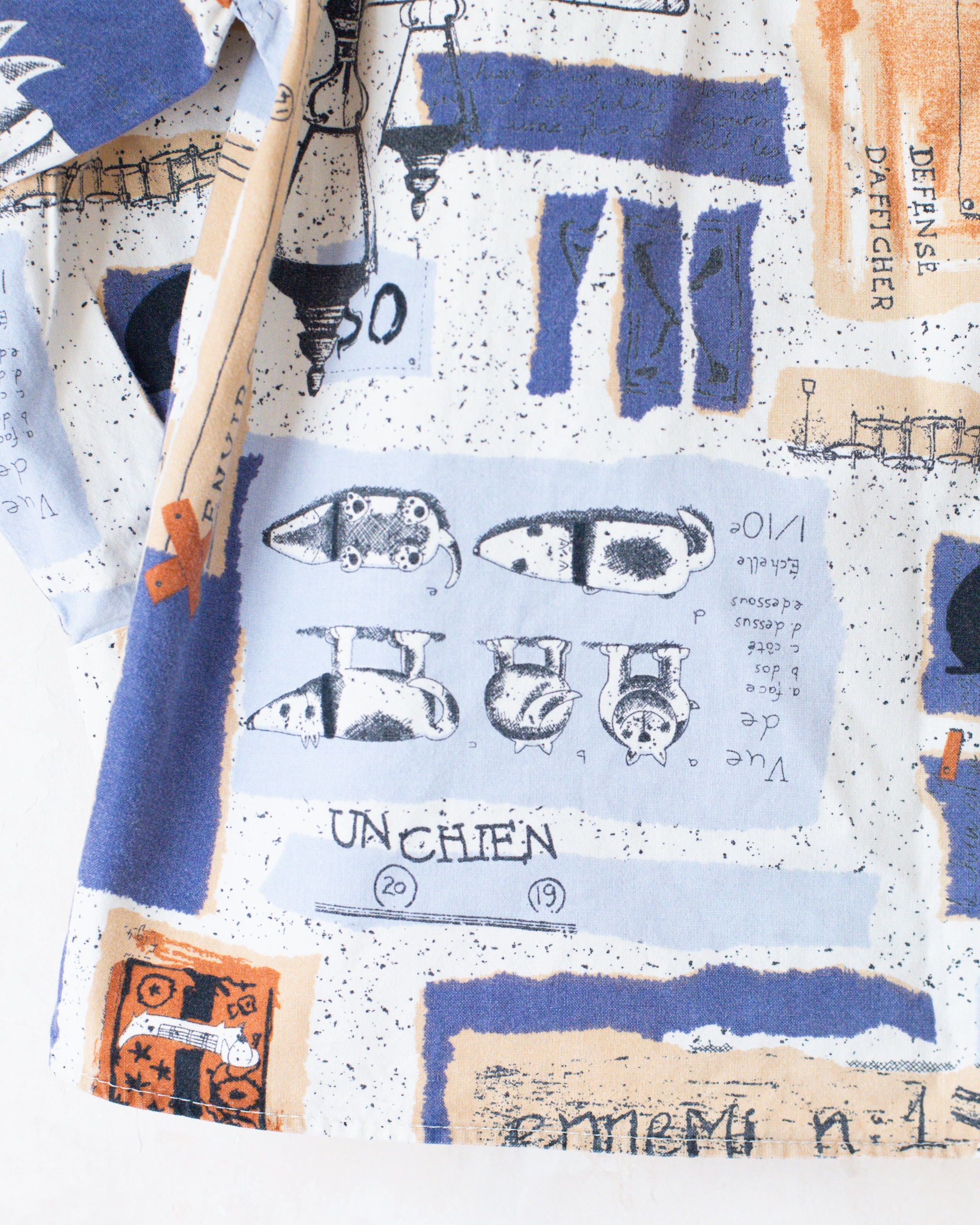 חולצה מכופתרת צבעונית מהאייטיז | 5-6 שנים