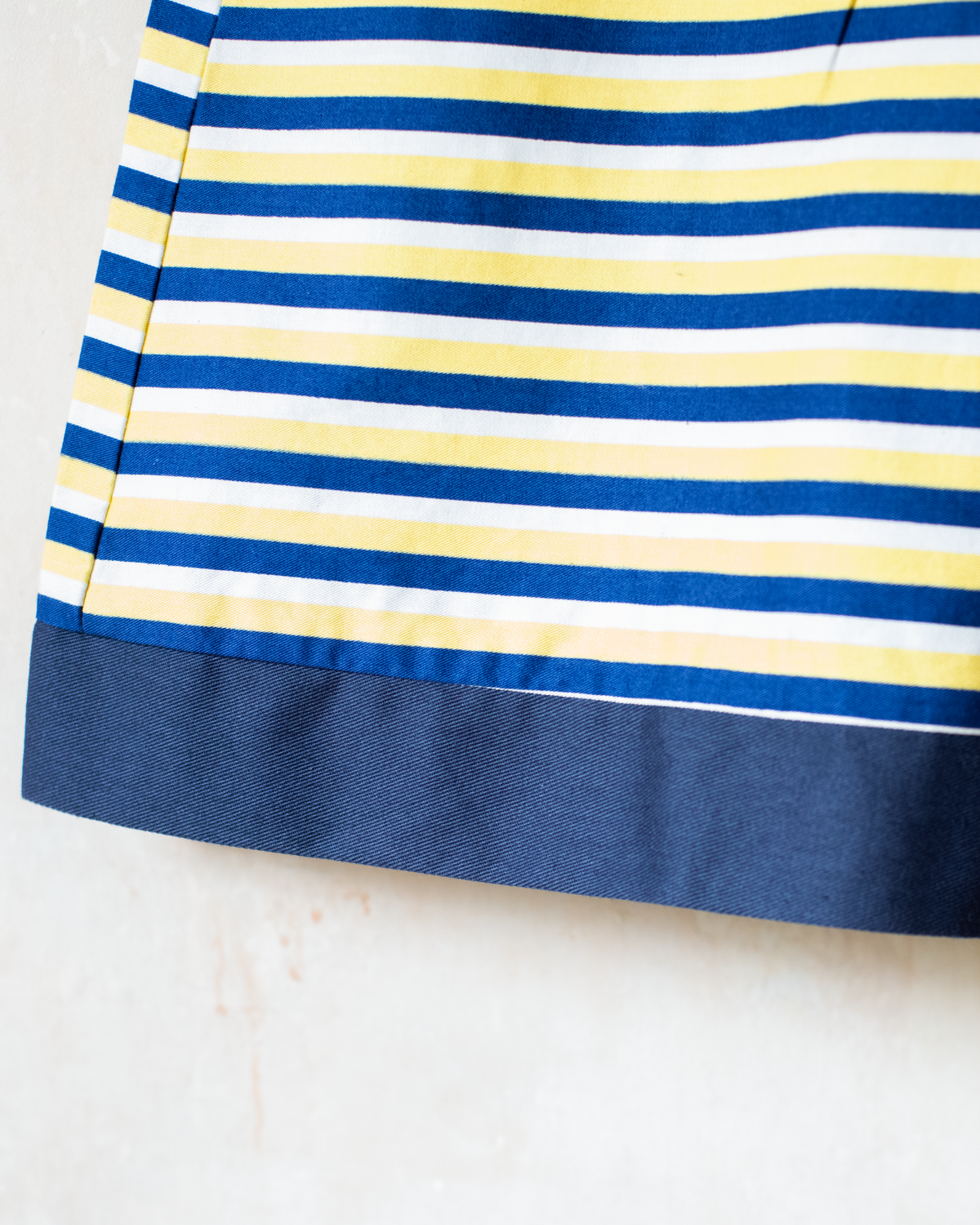 Stripes and pearl button set | Dead stock from England | 10-11 years