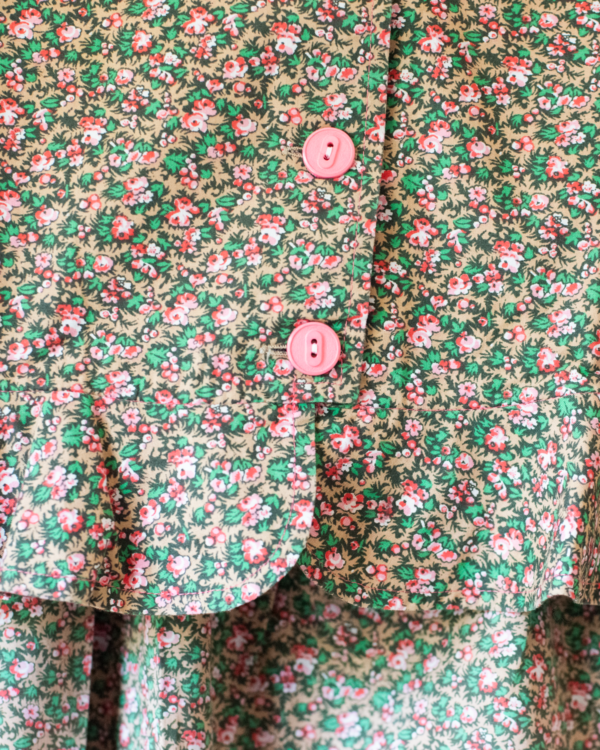 Gorgeous floral set with long shirt and skirt | 10-11 years