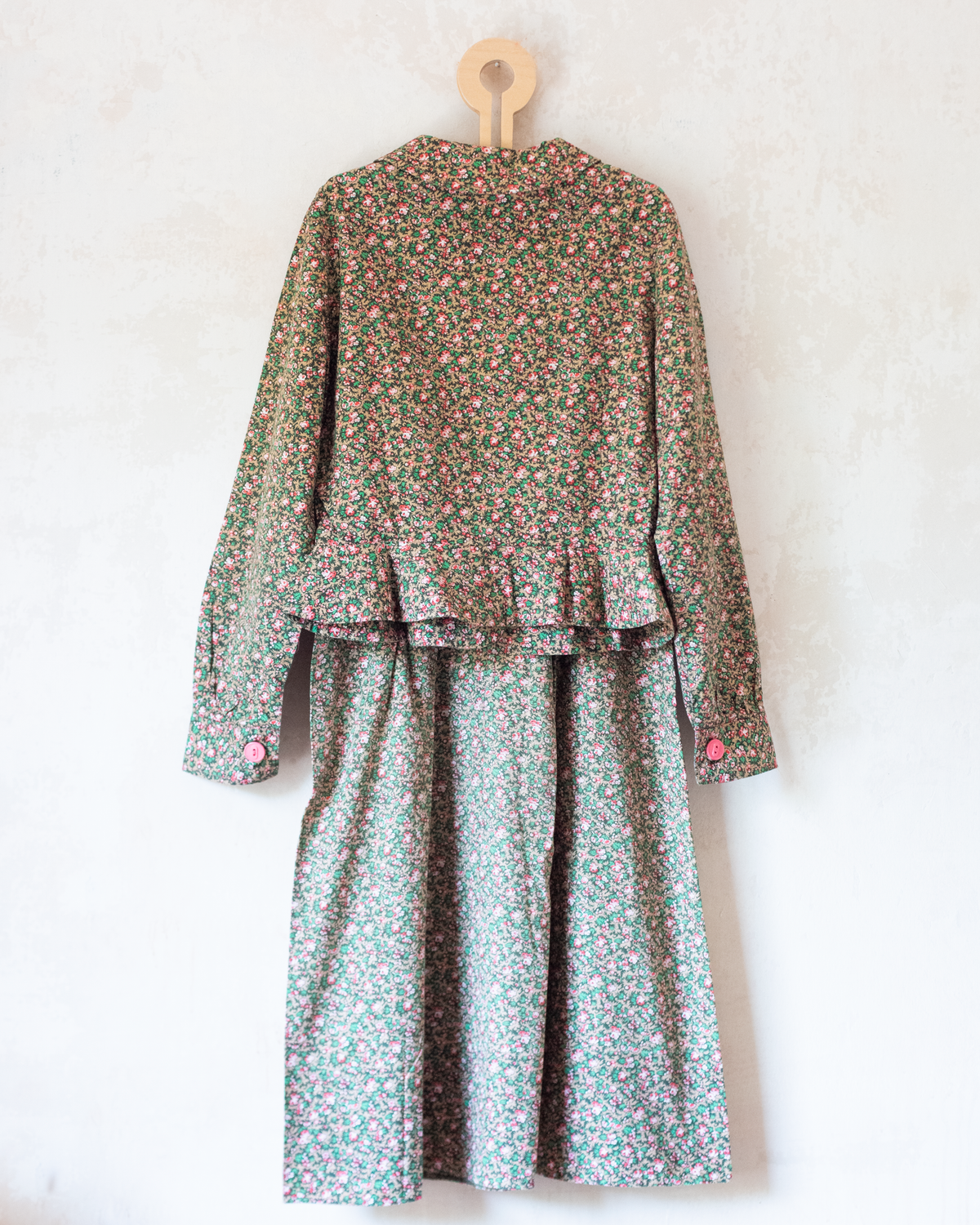 Gorgeous floral set with long shirt and skirt | 10-11 years