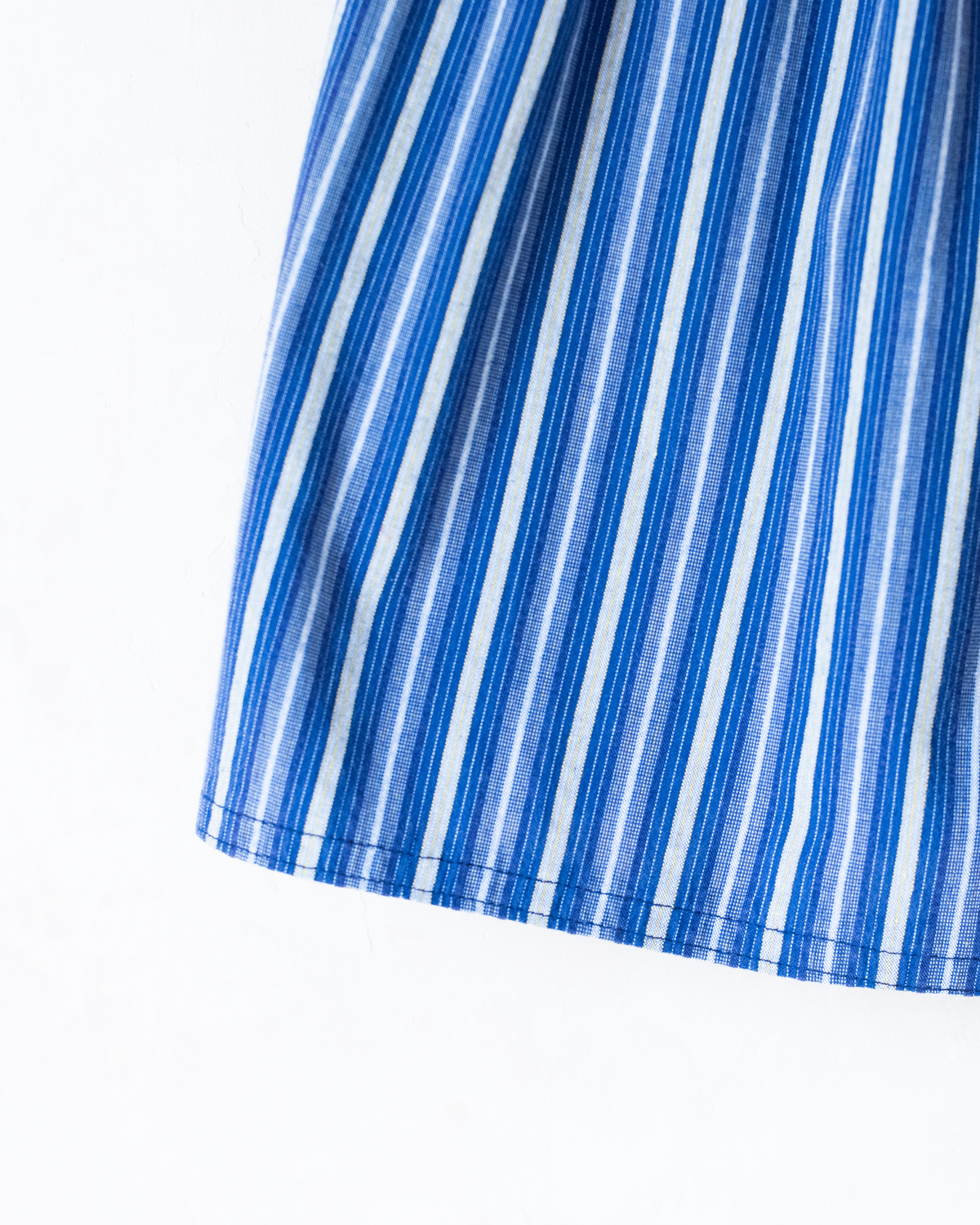 Striped dress with embroidery by the King at the Bar | 18-24 months