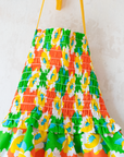 Seventies Floral Dress | French Dead Stock | 18-24 Months