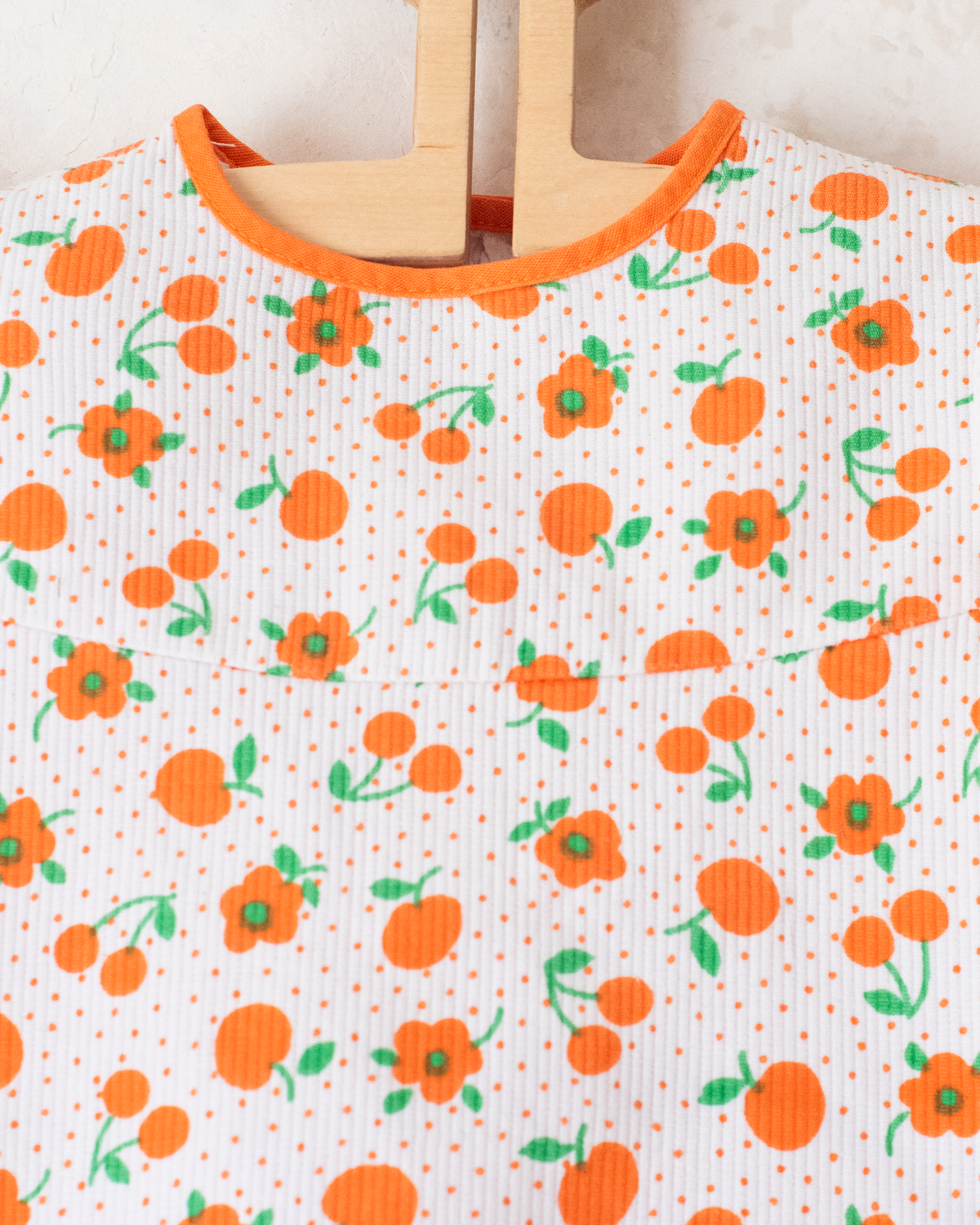Sleeveless Fruit and Floral Top | 12-18 Months