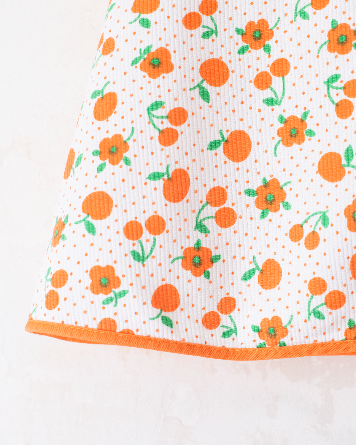 Sleeveless Fruit and Floral Top | 12-18 Months