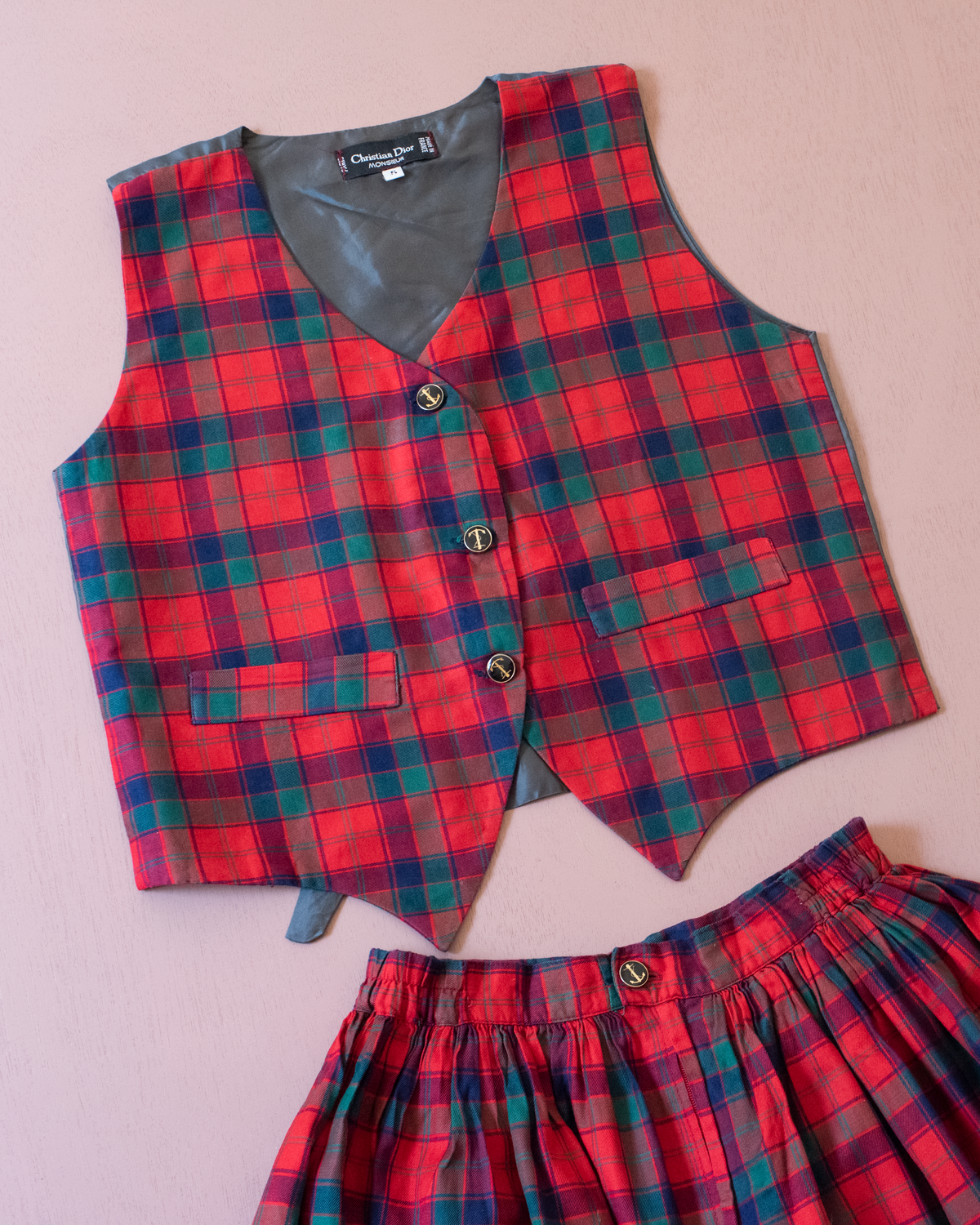 Perfect set of vest and skirt from Christian Dior | 5-6 years