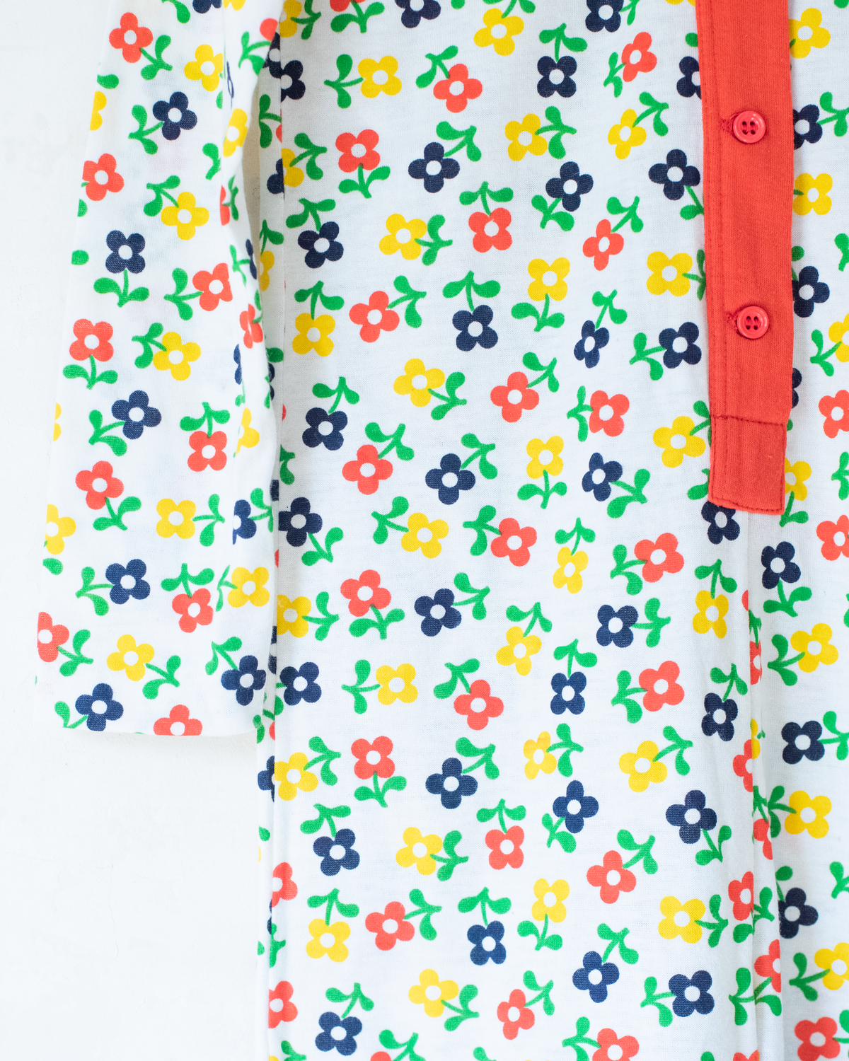 Perfect floral jumpsuit from the sixties | 6-7 years