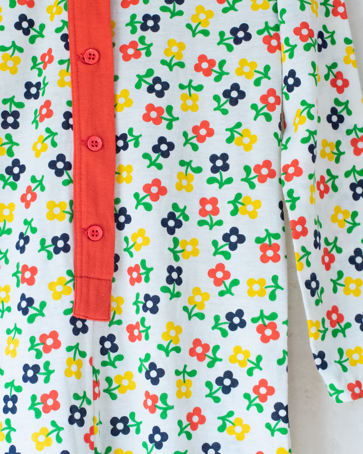 Perfect floral jumpsuit from the sixties | 6-7 years