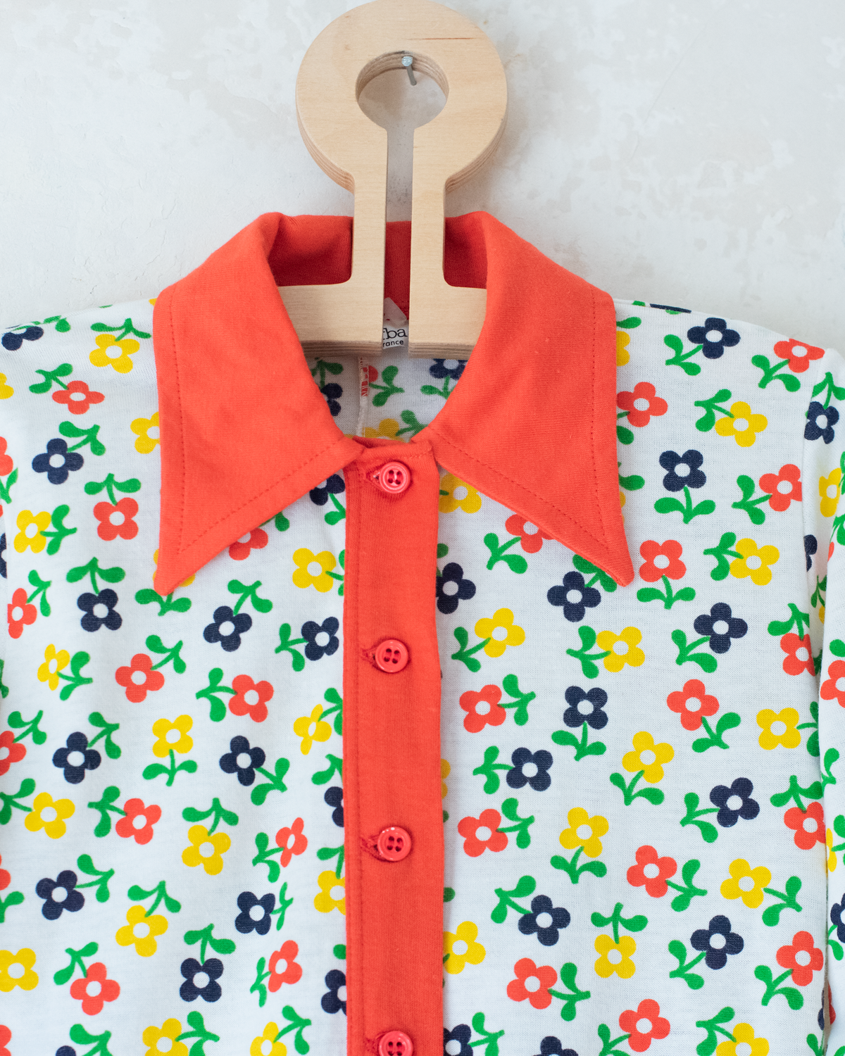 Perfect floral jumpsuit from the sixties | 6-7 years