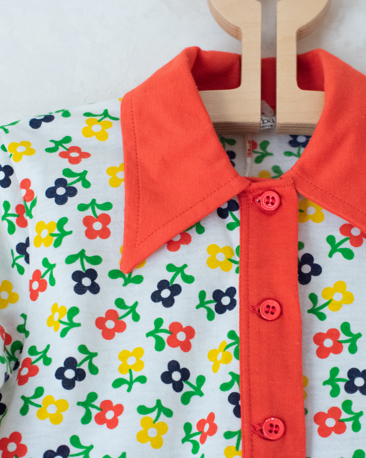 Perfect floral jumpsuit from the sixties | 6-7 years