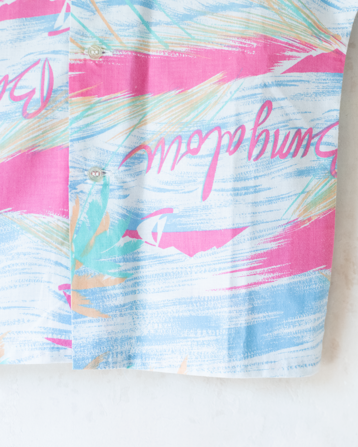 French Button Hawaiian Shirt | 5-6 Years