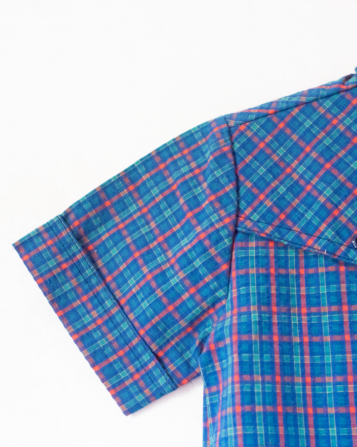 80s Plaid Set | French Dead Stock | 4-5 Years