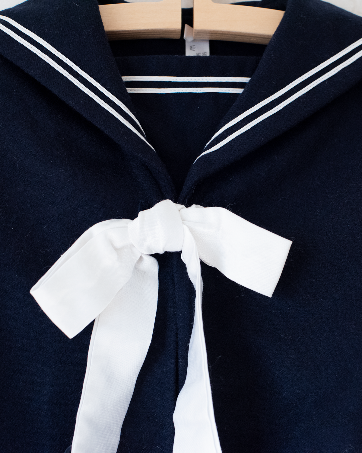 Blue wool sailor top | 6-7 years