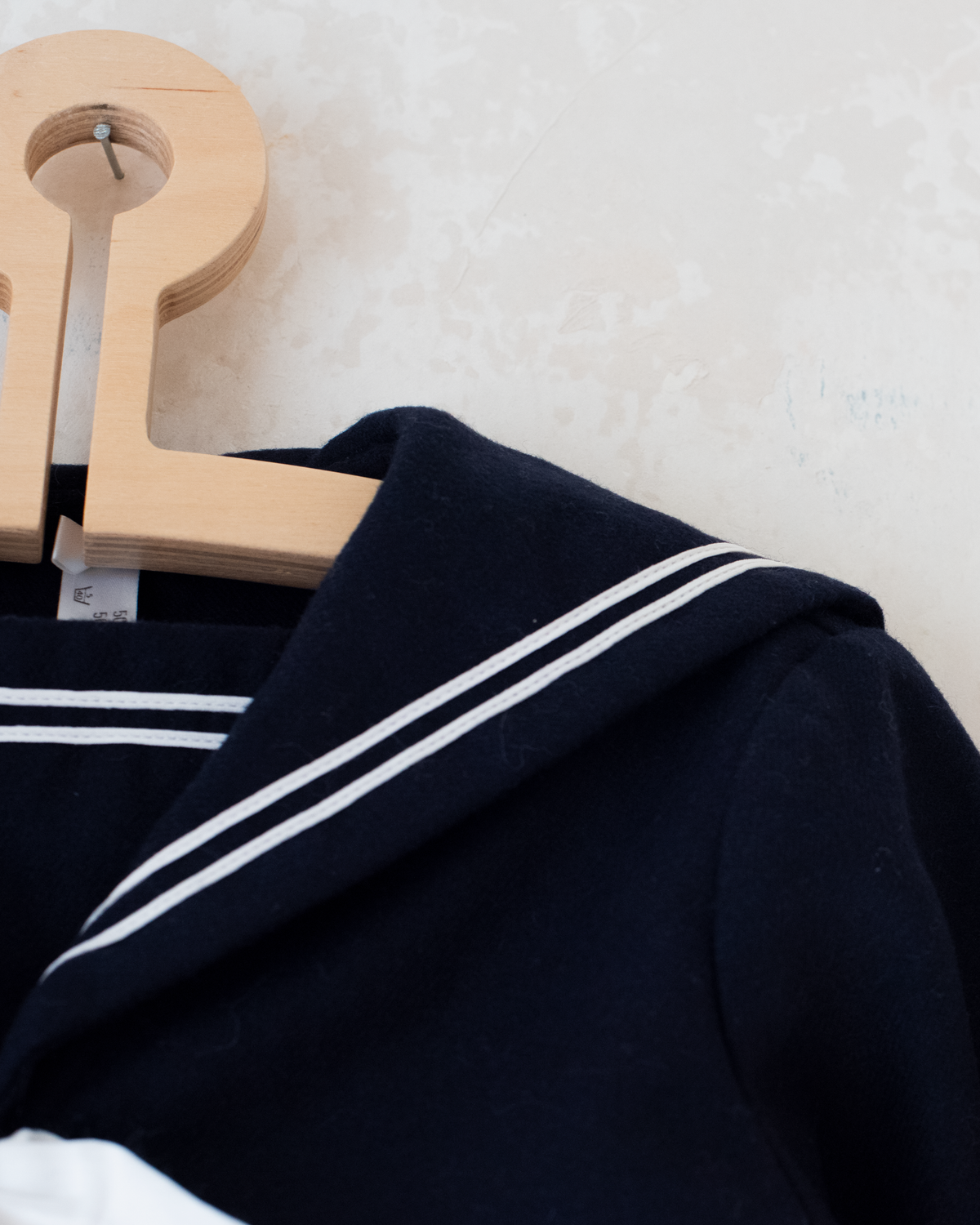 Blue wool sailor top | 6-7 years