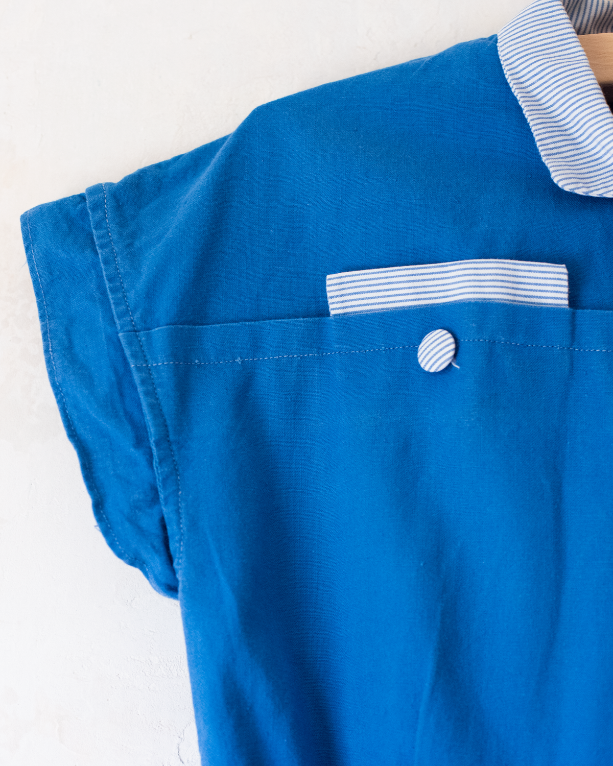 Blue French dress | 5-6 years