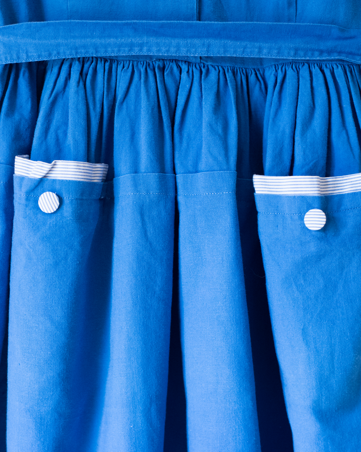 Blue French dress | 5-6 years