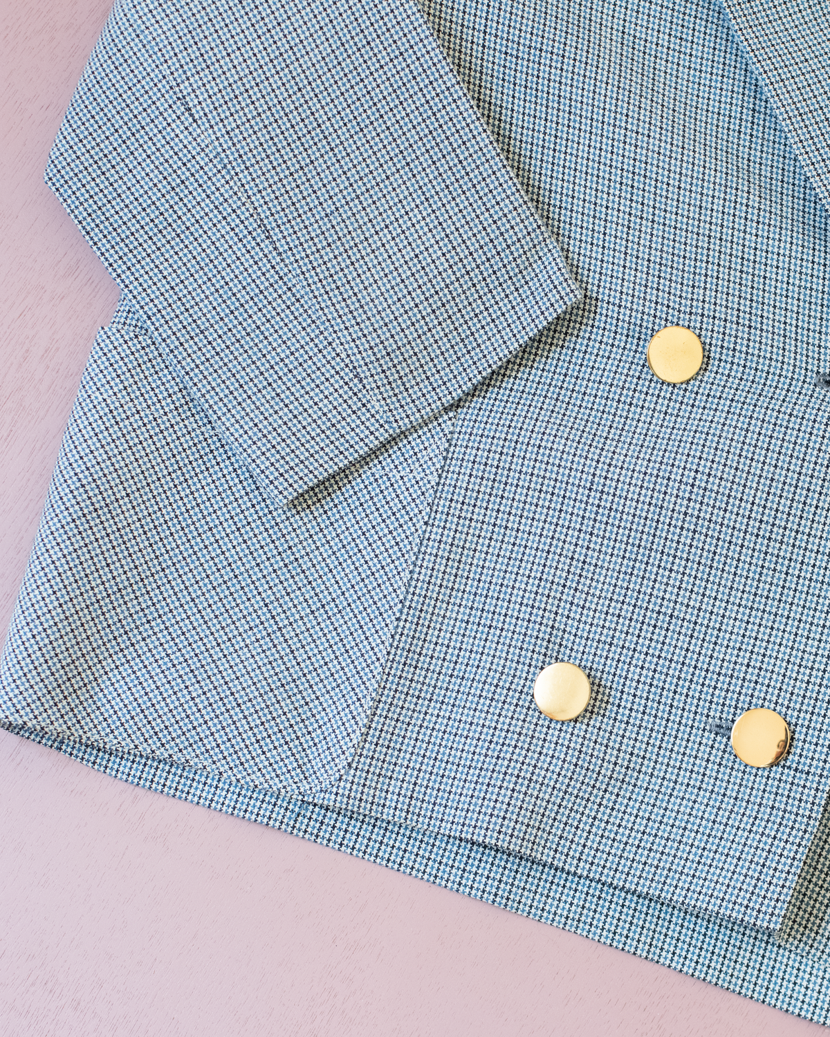 Custom-made plaid jacket | Belgian dead stock from the 70s | 5-6 years