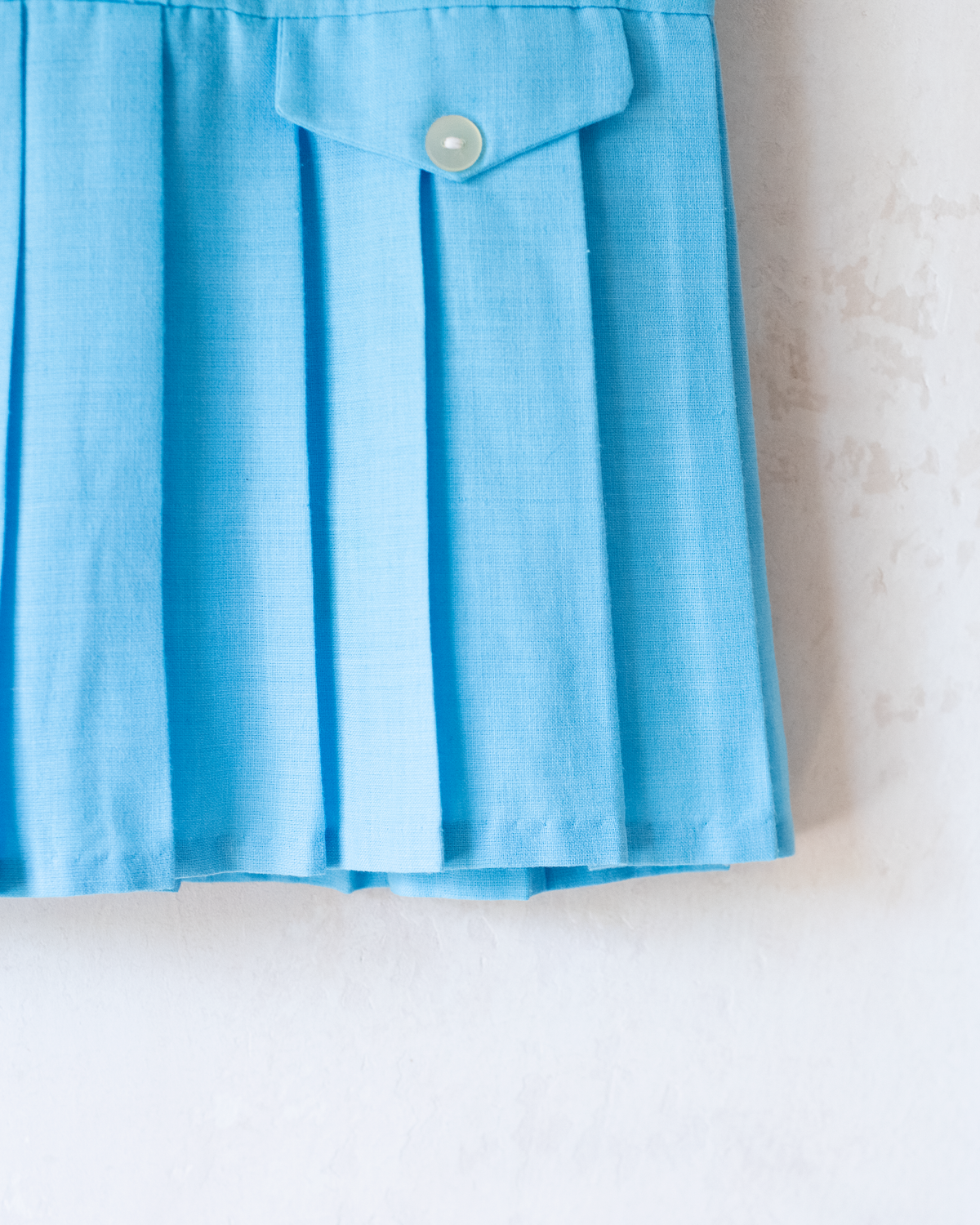 Tailored light blue dress with fleece | 18-24 months