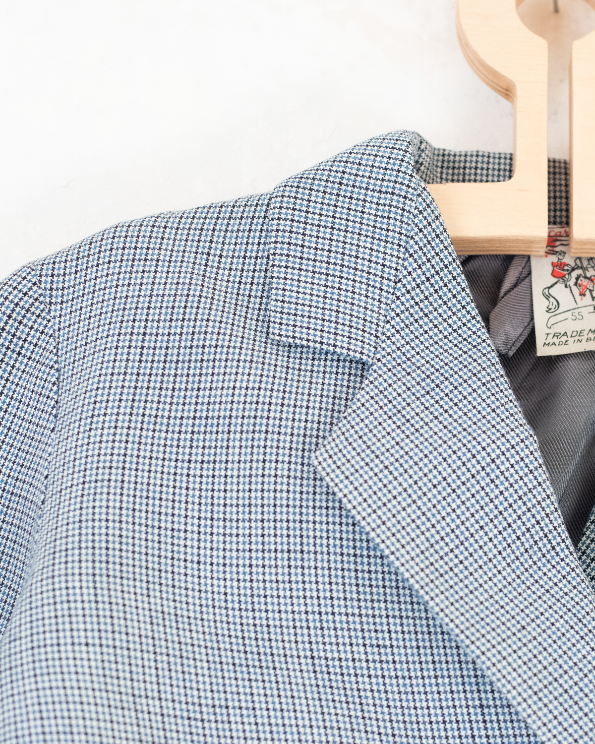 Custom-made plaid jacket | Belgian dead stock from the 70s | 5-6 years