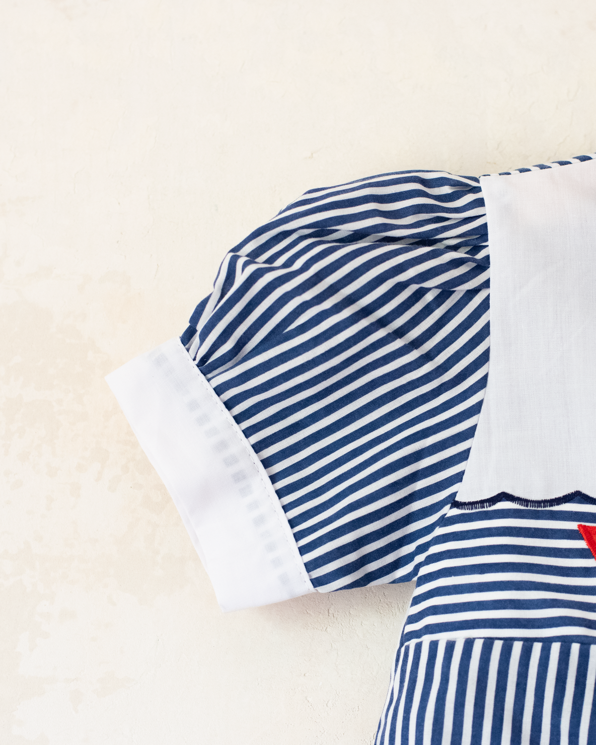 Striped and Sailor Jumpsuit | 6-9 months