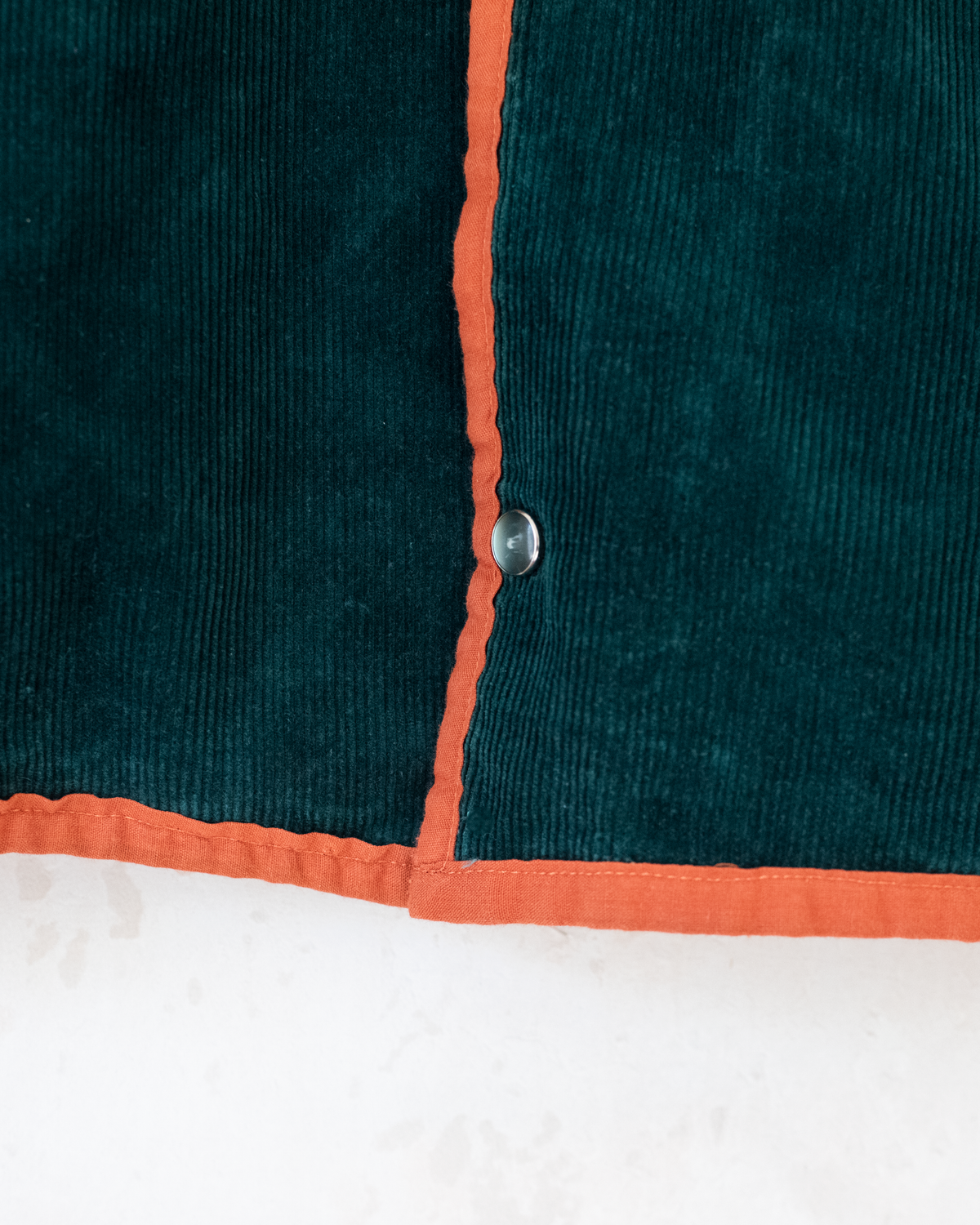 Reversible jacket with leaves, acorns and corduroy | 5-6 years
