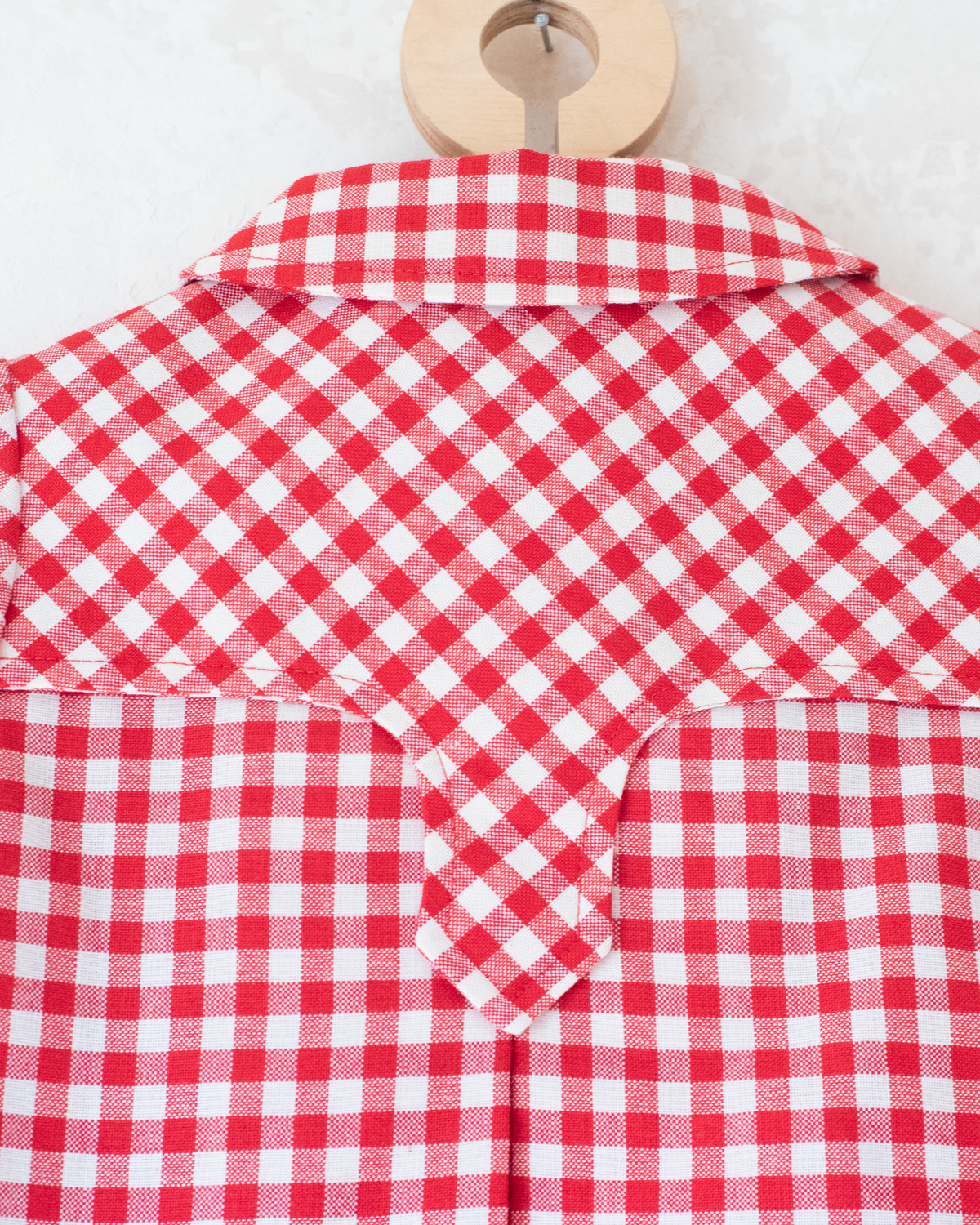 Red and Checkered Jacket and Pants | French Deadstock | 3-4 Years
