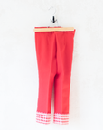 ז׳קט ומכנסיים באדום ומשבצות | דד סטוק צרפתי | 3-4 שנים