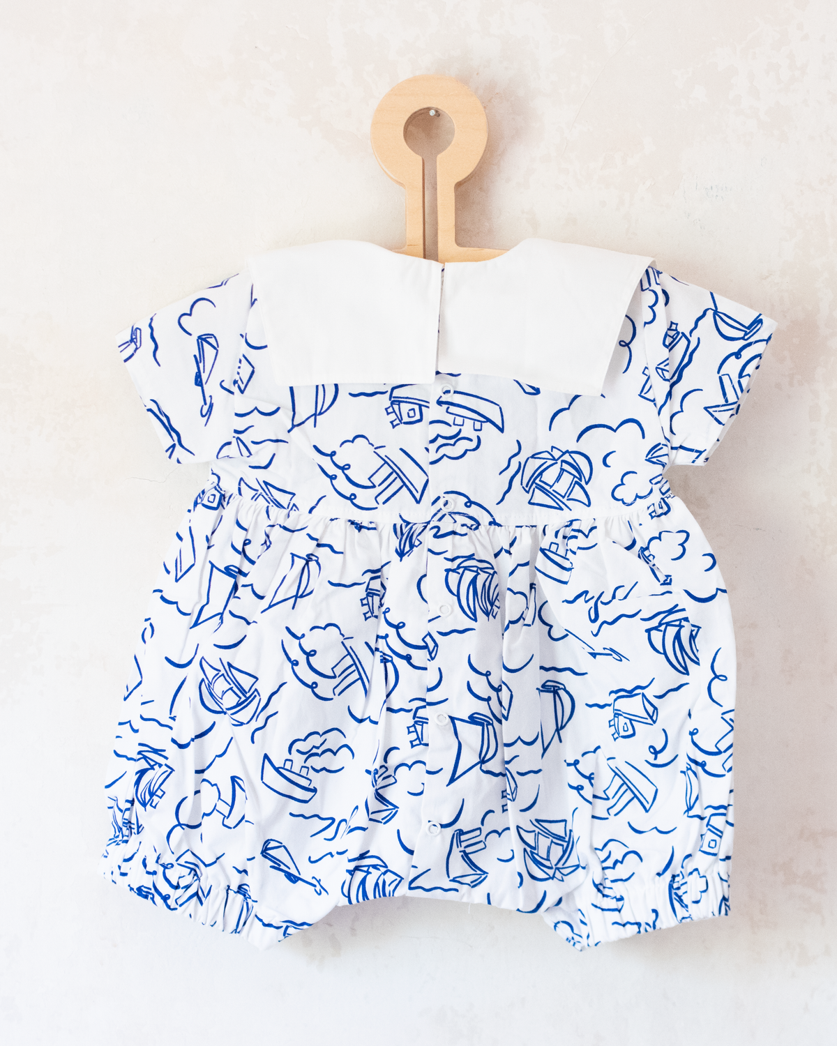 Yves Saint Laurent sailor overalls with tag | 6-9 months