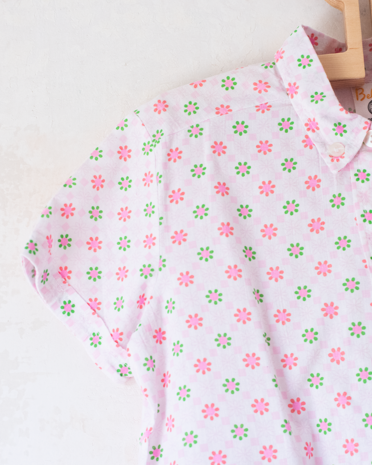 Floral button-down shirt | 4-5 years
