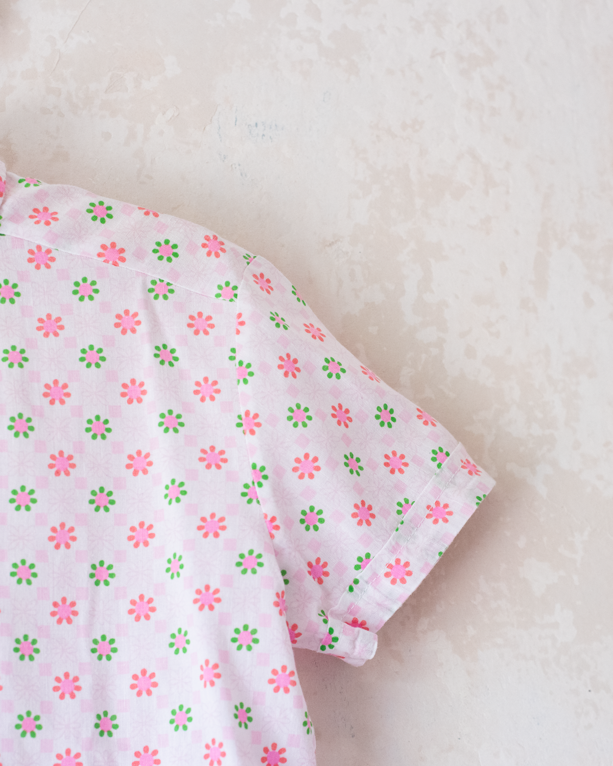 Floral button-down shirt | 4-5 years