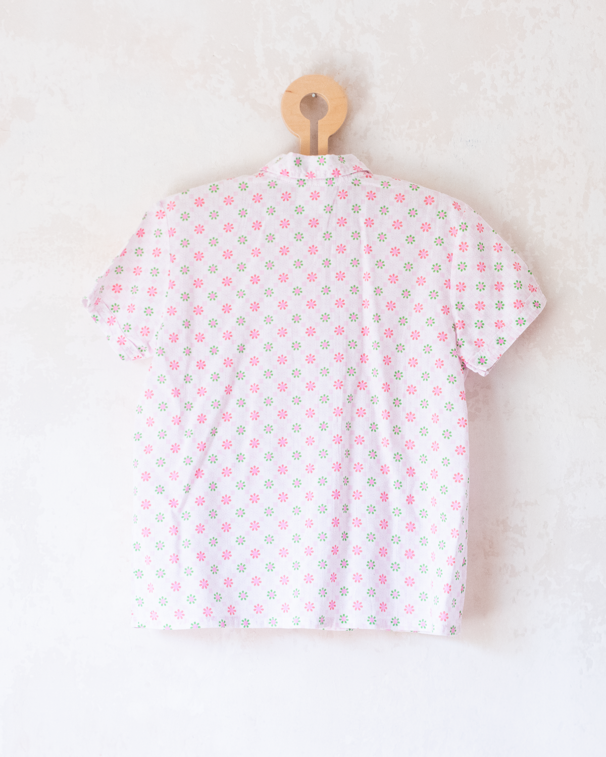Floral button-down shirt | 4-5 years