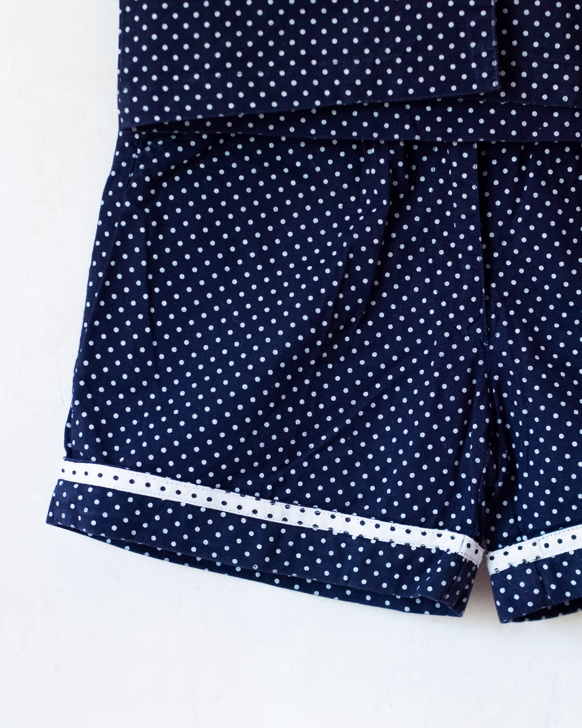 Blue dotted sailor set | 3-4 years