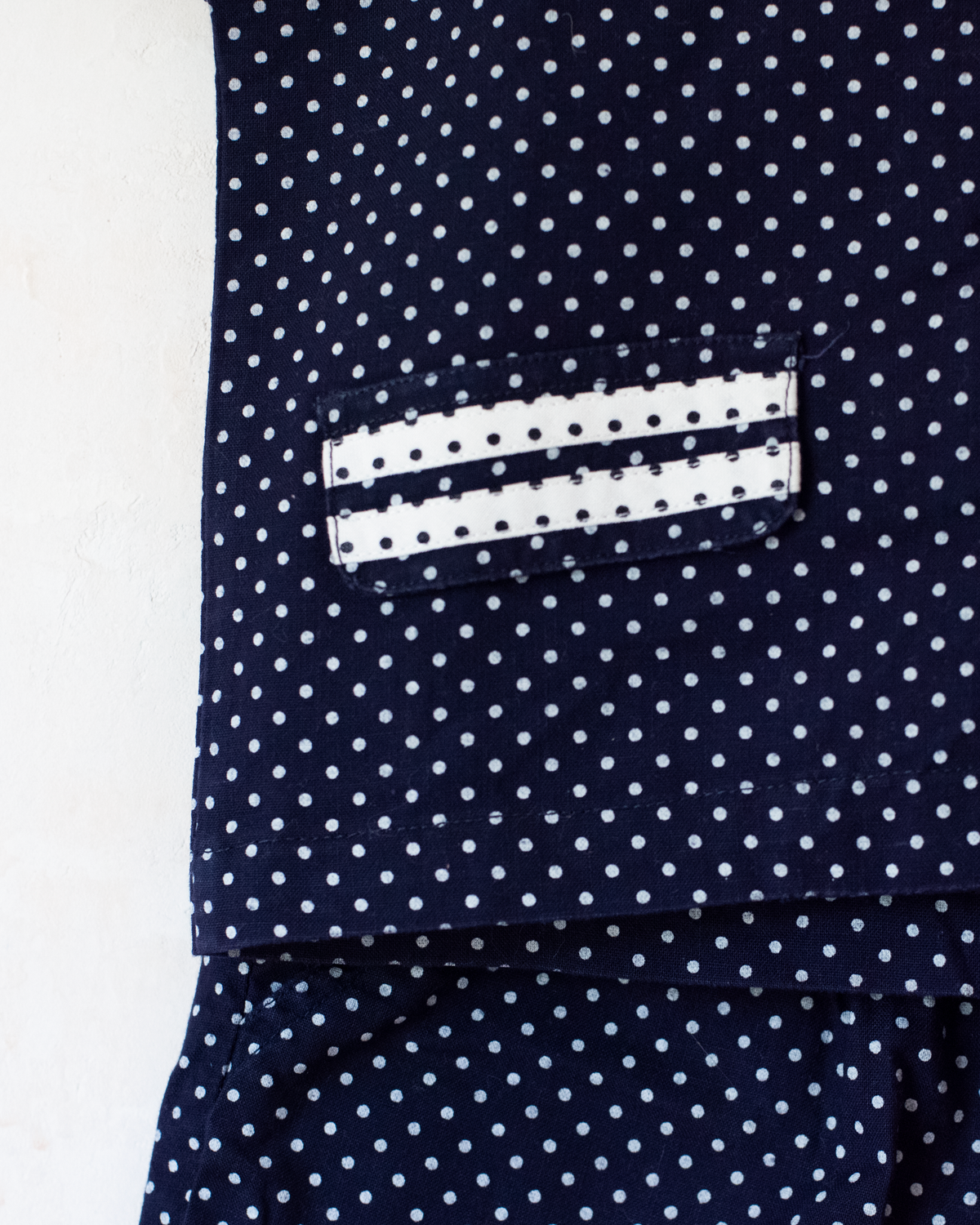 Blue dotted sailor set | 3-4 years