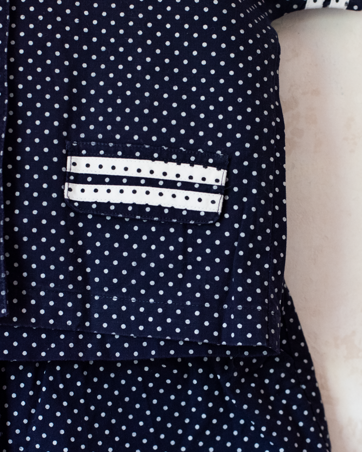 Blue dotted sailor set | 3-4 years