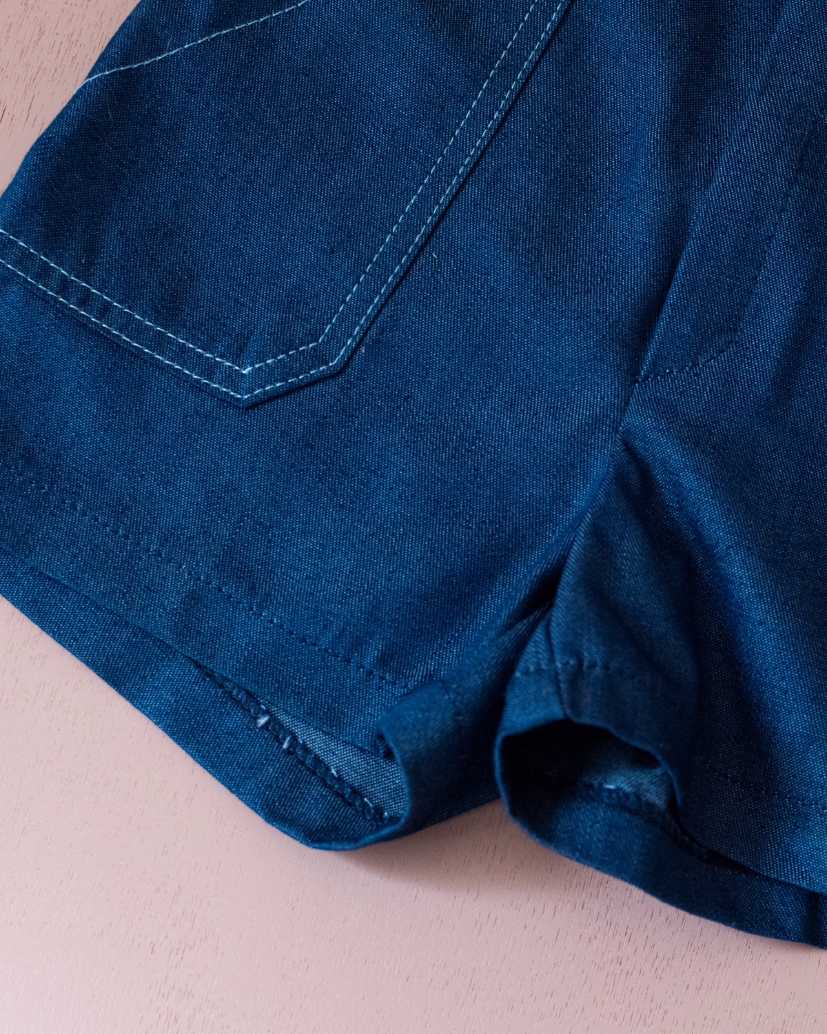 Blue shorts | French deadstock from the seventies | 8-9 years