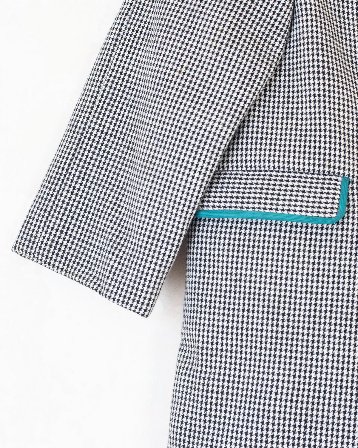 Custom Pepita Jacket | Belgian Dead Stock from the Seventies | 4-5 Years
