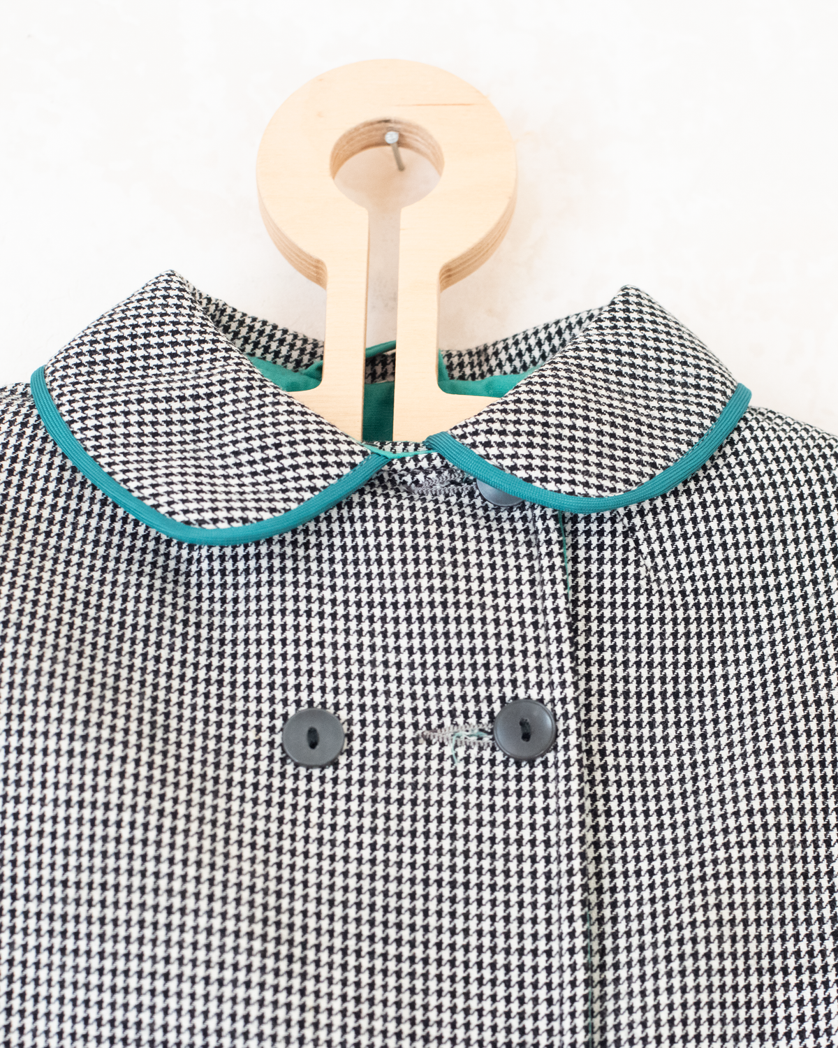 Custom Pepita Jacket | Belgian Dead Stock from the Seventies | 4-5 Years