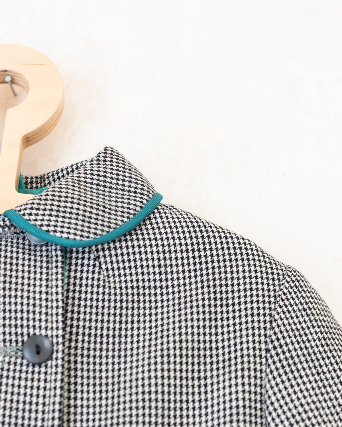 Custom Pepita Jacket | Belgian Dead Stock from the Seventies | 4-5 Years