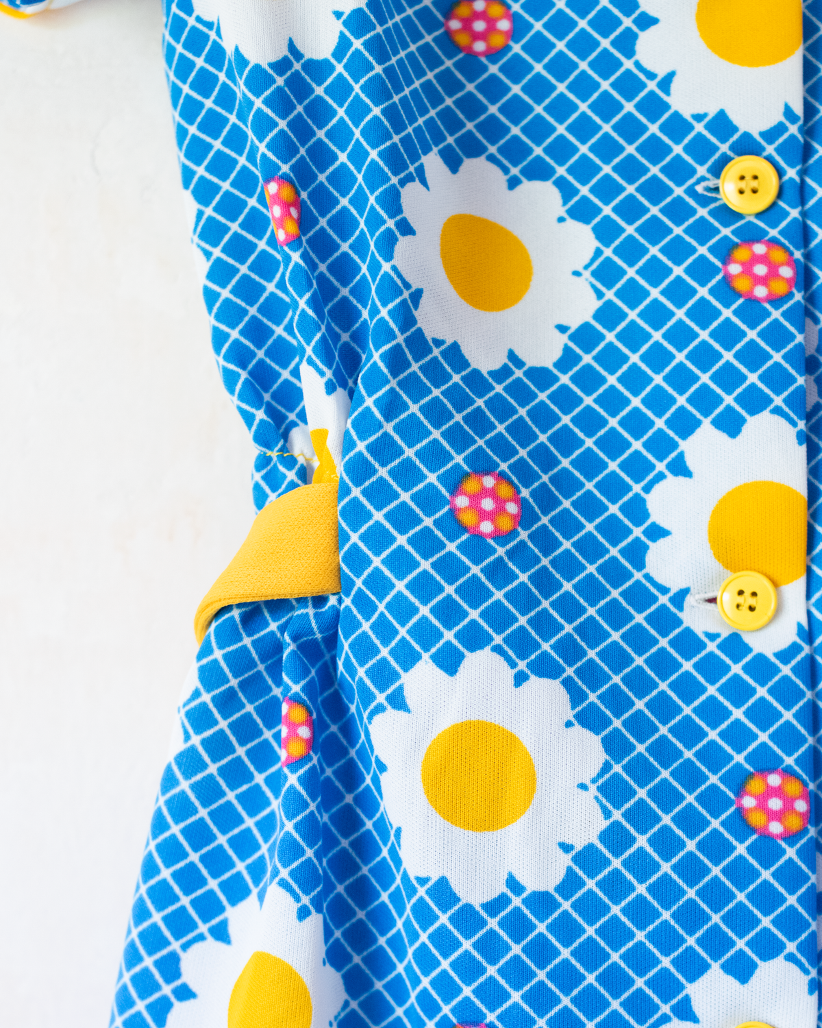 Seventies Floral Dress | French Dead Stock | 6-7 Years