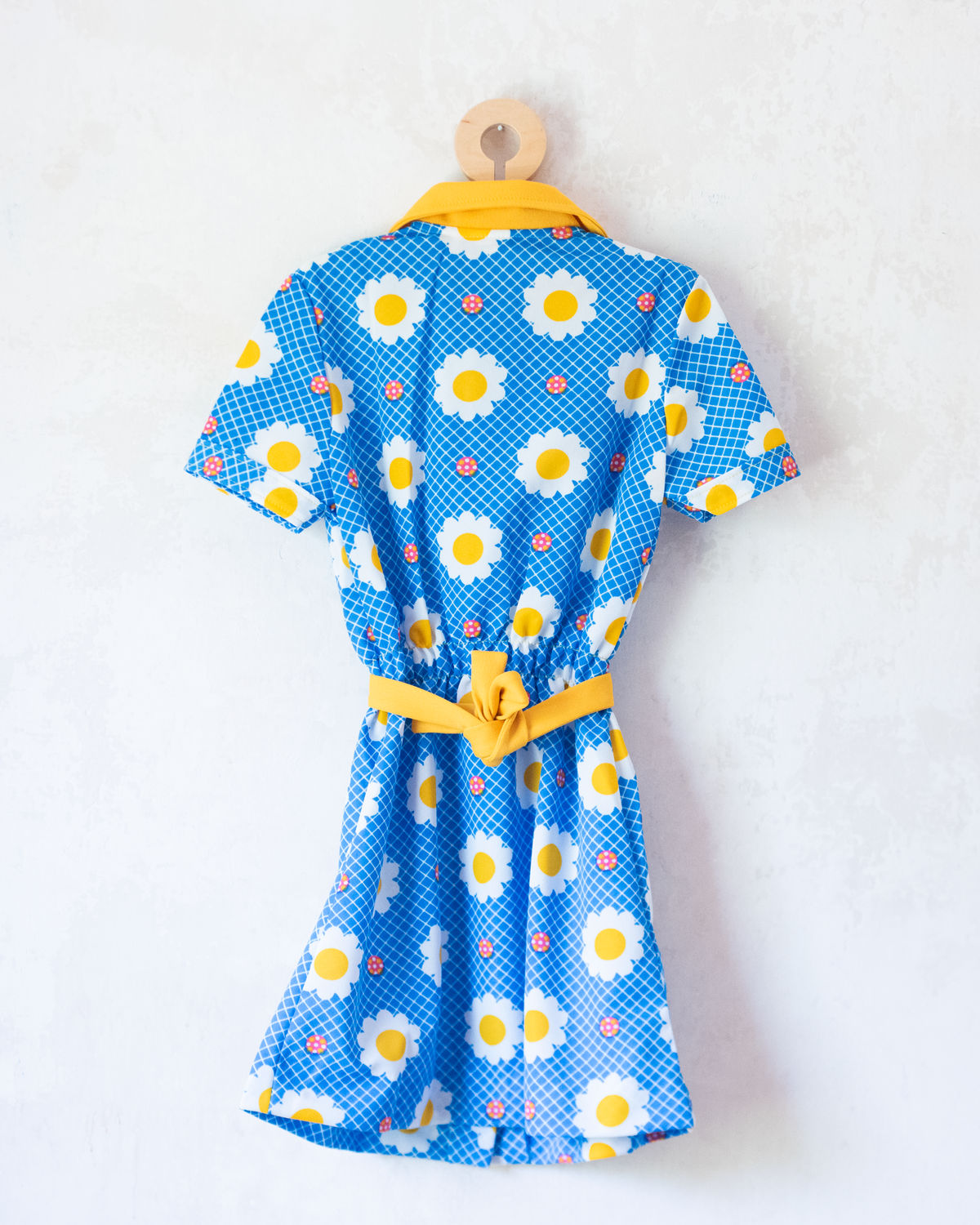 Seventies Floral Dress | French Dead Stock | 6-7 Years