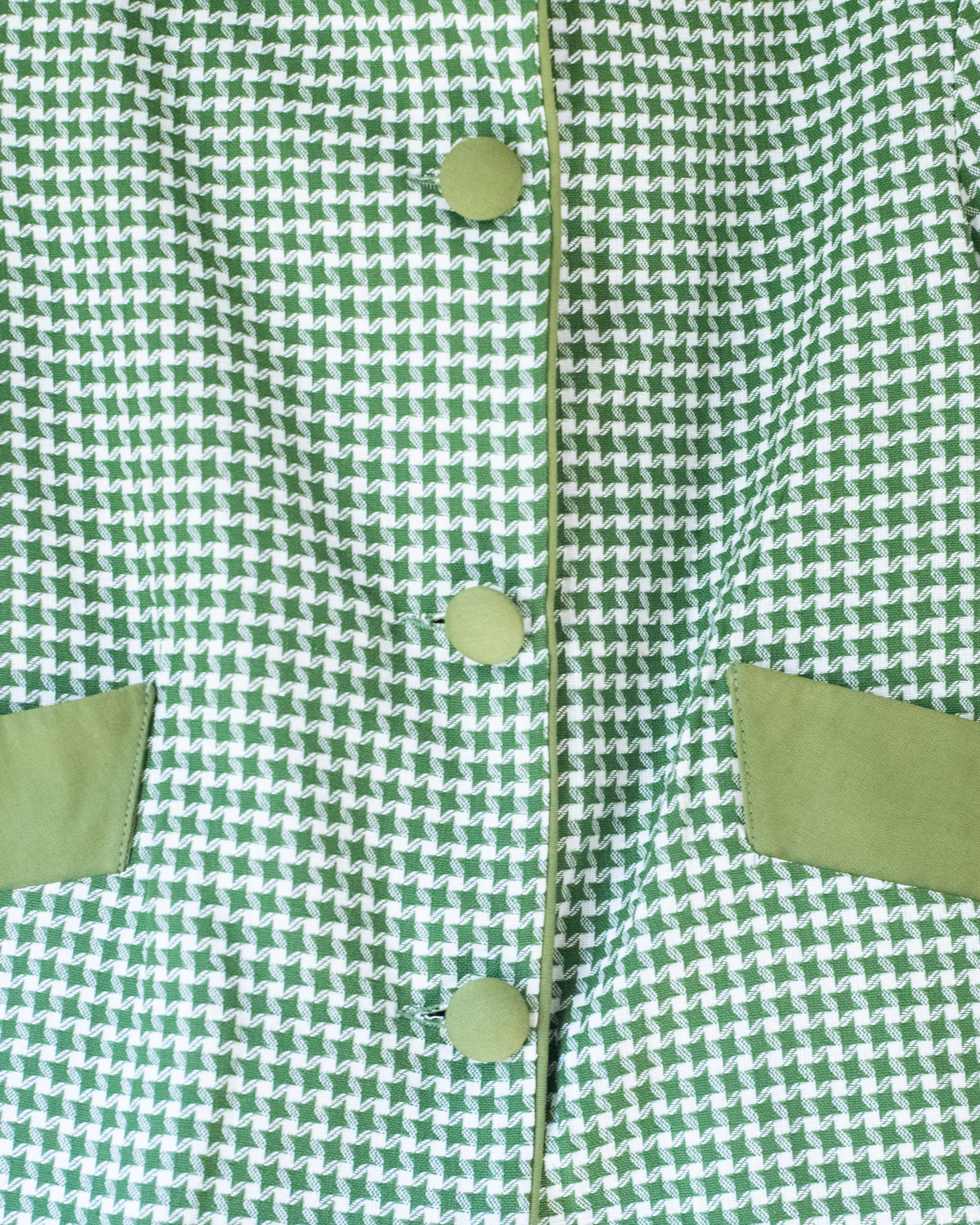 Green reversible jacket from the 70s | 5-6 years