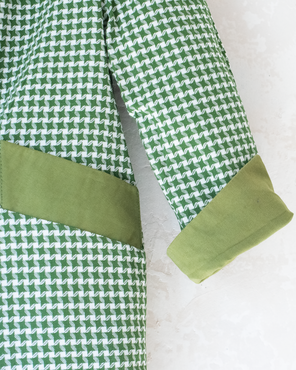 Green reversible jacket from the 70s | 5-6 years