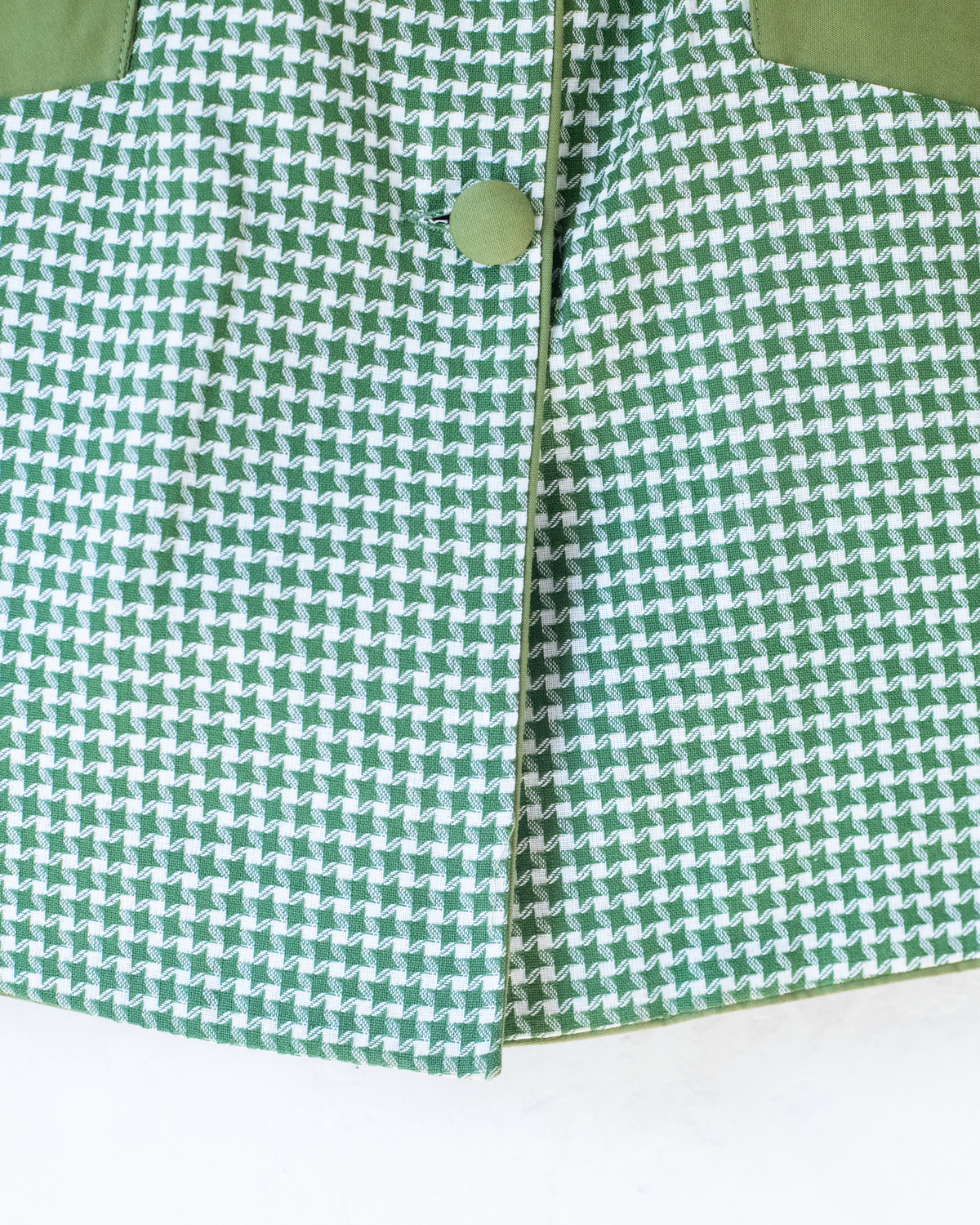 Green reversible jacket from the 70s | 5-6 years