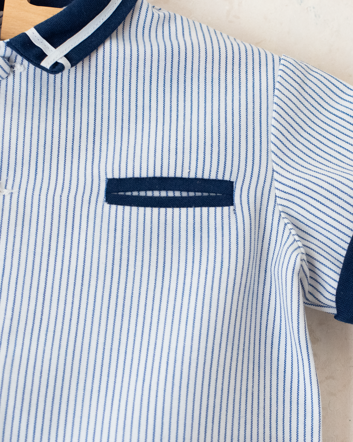 Short Sailor Set with Stripes | 12-18 Months