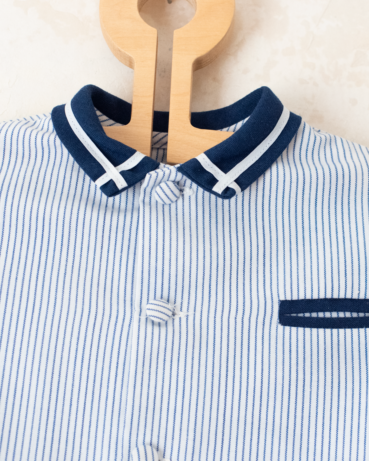 Short Sailor Set with Stripes | 12-18 Months