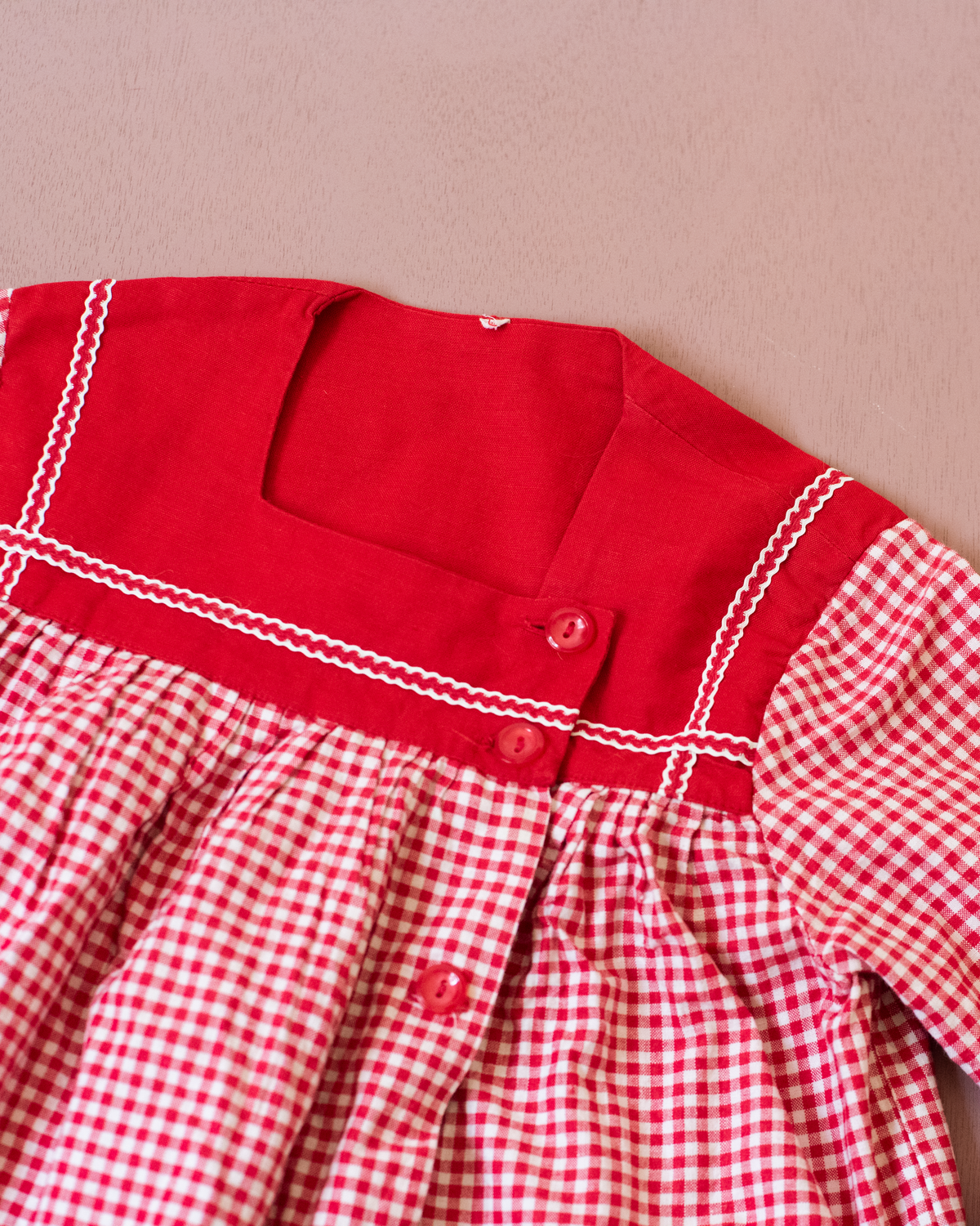 Red plaid shirt | 5-6 years